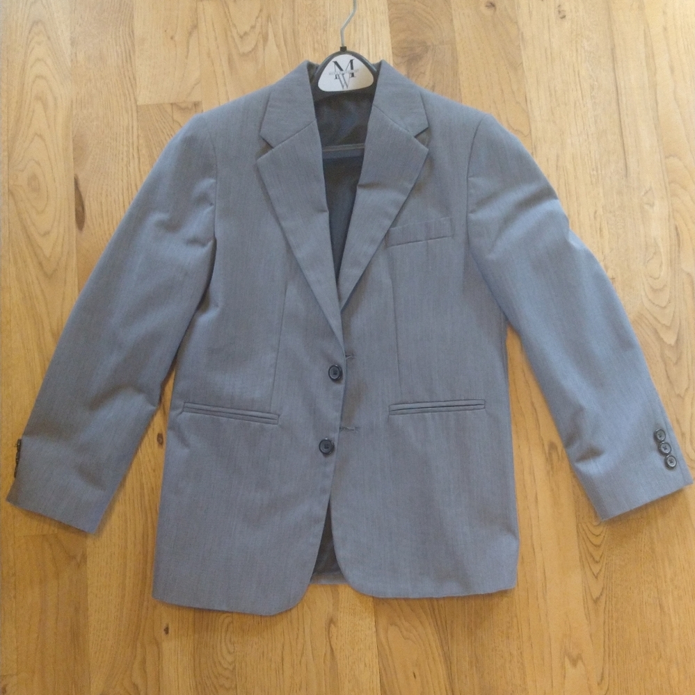 Holiday Editions Kids Grey Suit Coat. (size 12)